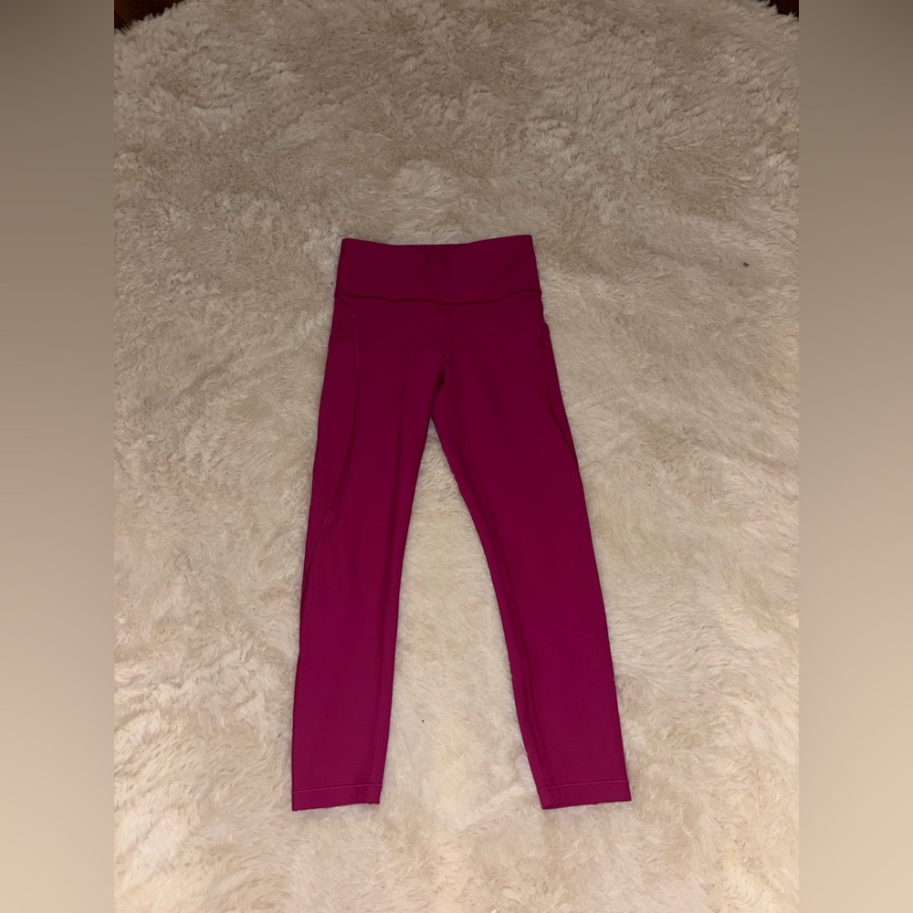 Athleta Vibrant Pink Kids Leggings